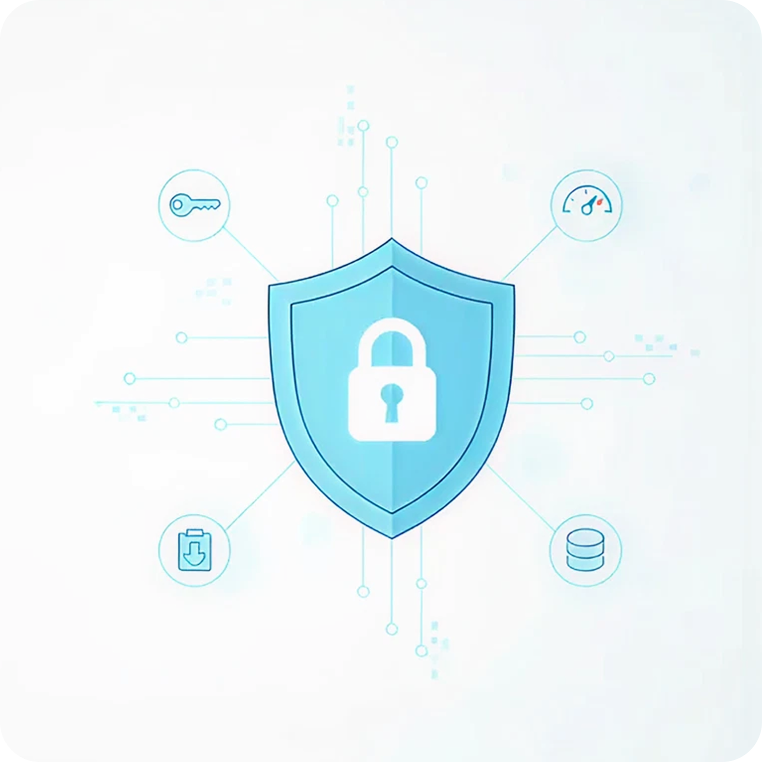 Encrypted patient data protected by layered security controls